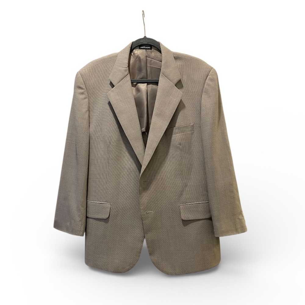 Arpeggio by Kolon Mode Men’s Wool Blend Blazer Light Beige - Size L (40R)